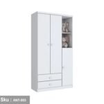 Fransi MDF wood wardrobe - Image 2
