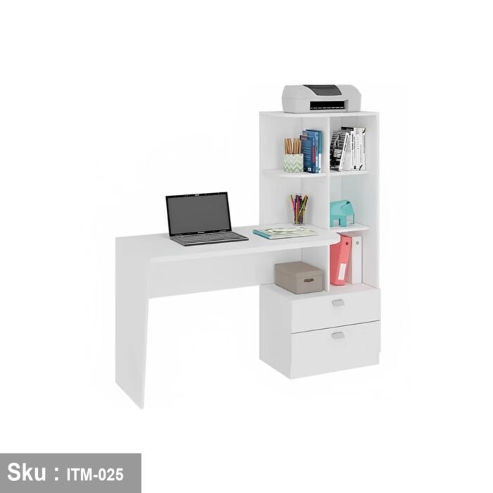 Spanish MDF wood desk - ITM-025 - 140cmX130cm - Image 3