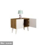 High quality MDF wooden nightstand - ELM-098 - 55cmX70cm - Image 3