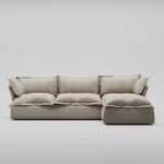 Plush modern corner cozy L sofa - Image 6
