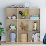 Beige MDF Bookcase - 97x97x29 cm - OSM-531 - Image 3