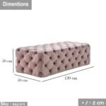 Polar Banquet 130 * 50 velor brown - Image 3