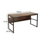 High quality metal and wood desk - OMM-027 - Image 3