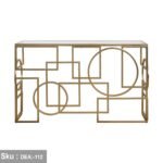 Arnoldo Console Metal Steel Electrostatic Thermal Paint - Image 3