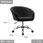 Leather office chair - OMD-158 - Image 3