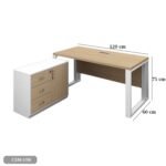 Spanish MDF Employee Desk - CEM-198 - Image 3