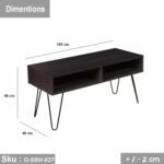 High quality MDF wood TV table - O-SRH-037 - Image 3