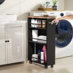 Storage Cart, Slim Rolling Narrow Kitchen Cart for Small Place - Image 5