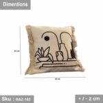 Linen cushion - RAZ-163 - Image 3