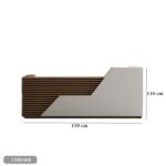 Reception desk - Reception Counter - Spanish MDF wood - CEM-068 - Image 3