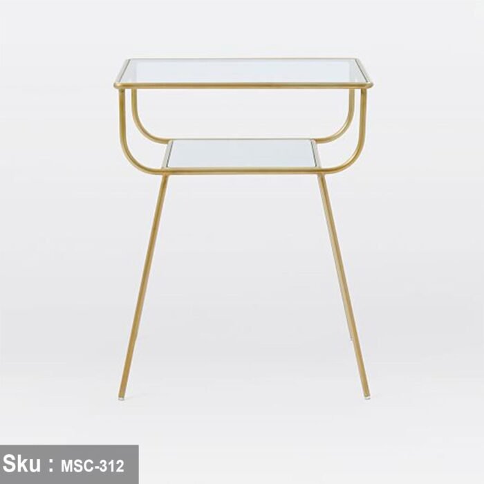 Elizabeth side table, iron, electrostatic paint - Image 3