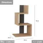 High quality MDF wood side table - O-SRH-078 - Image 3