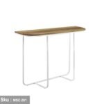 Angel console, iron, electrostatic paint and MDF wood - Image 3