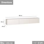 High quality MDF wood hanging TV table - HFS-122 - Image 3