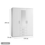 Spanish MDF Wood Cabinet - MAD-047 - Image 3