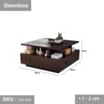 High quality MDF wood coffee table - OAL-040 - Image 3
