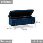 High Quality MDF Wooden Banket - BDF-034 - 120cmX45cm - Image 3