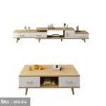 TV table and coffee table made of high-quality MDF wood - HFS-014 - Image 2