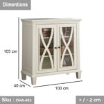 Beech wood buffet and counter - OHA-083 - Image 3