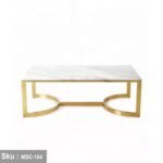 Elisa coffee table 100*45 marble - Image 3