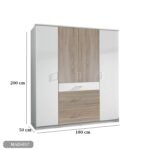 Spanish MDF Wood Cabinet - MAD-059 - Image 8
