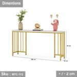 Electrostatic painted metal console - MTC-112 - Image 3