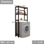 Electrostatic paint metal kitchen storage unit -MTC-145 - Image 3