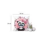 Plush children's pillow in linen - PRV-016 - Image 3