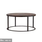 Promo coffee table 80 * 45 MDF wood - Image 3