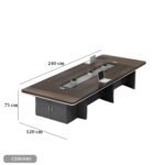 Meeting tab- 240x120 - Spanish MDF wood - CEM-040 - Image 3