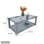 Stainless Steel Coffee Table - ORX-012 - Image 3