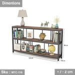 Electrostatic painted metal console - MTC-116 - Image 3