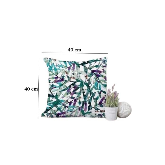 Velvet Cushion in Linen - PRV-013 - Image 3