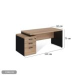 Spanish MDF Employee Desk - CEM-193 - Image 3