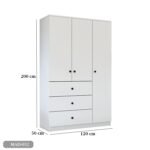 Spanish MDF Wooden Cabinet - MAD-052 - Image 3