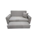 Cabotnier Manx 2-Seater Sofa Bed - Red Beech Wood - HST-090 - Image 4