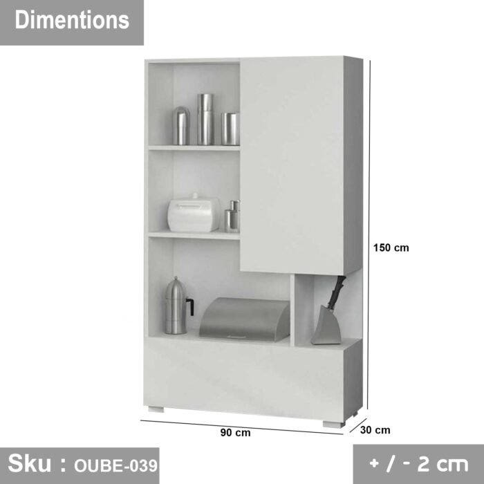 High-quality MDF wood kitchen unit - OUBE-039 - Image 3