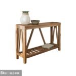 Natural wood console - 120X 90 - ELG-034 - Image 2