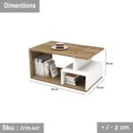 High-quality MDF coffee table - OTR-047 - Image 3