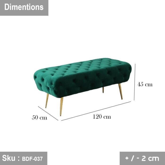 High Quality MDF Wooden Banket - BDF-037 - 120cmX45cm - Image 3
