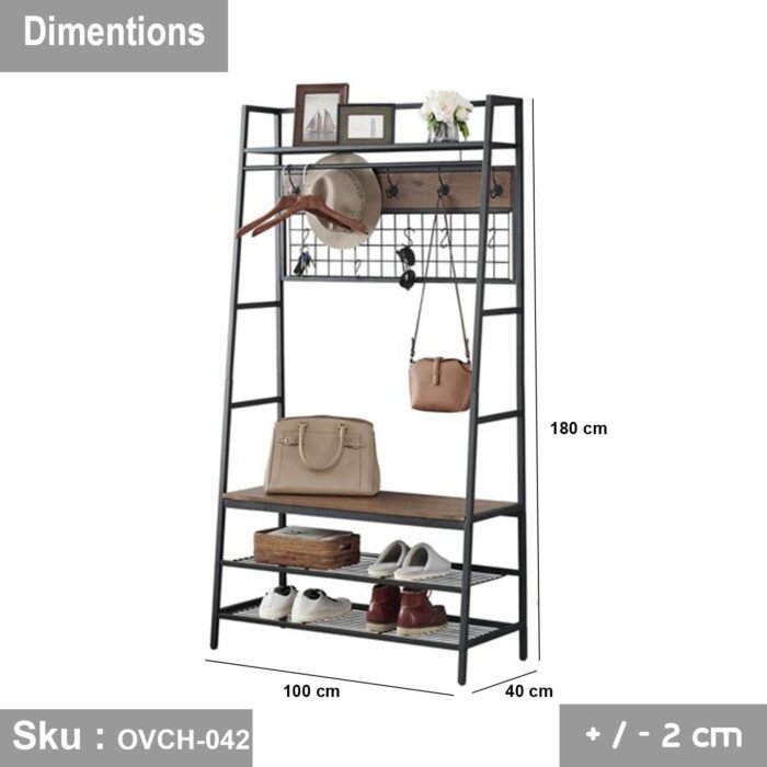 Clothes rack 100x40cm - OVCH-042 - Image 3
