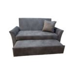 Manx 2-Seater Sofa Bed - Red Beech Wood - HST-061 - Image 4