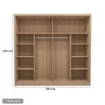MDF Wood Cabinet - WAF-057 - Image 3