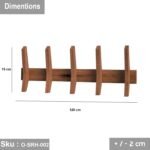 High-quality MDF wooden hanger - O-SRH-002 - Image 3