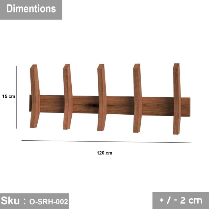 High-quality MDF wooden hanger - O-SRH-002 - Image 3