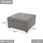 MDF and Beech Wood Buffet - BDF-090 - Image 3