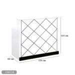 Reception desk - Reception Counter - Spanish MDF wood - CEM-118 - Image 3