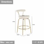 Metal Bar Chair - MSC-455 - Image 3