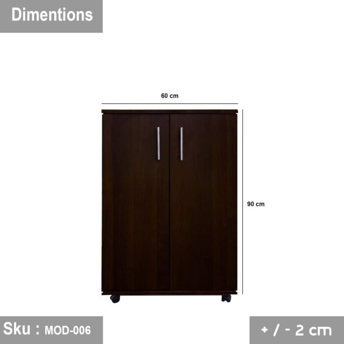 MDF wood shoe 18 mm - MOD-006 - Image 3