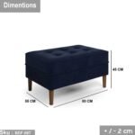 Musk wood and MDF banquet - BDF-087 - Image 3